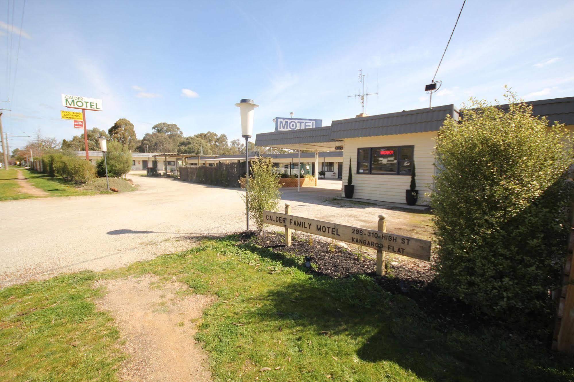Calder Family Motel Bendigo Exteriör bild